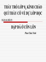 Bài 15. ĐẬP ĐÁ Ở CÔN LÔN