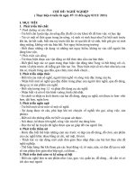 ke hoach chu de nghe nghiep