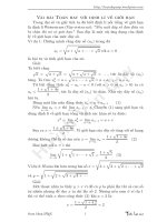 Vài bài toán hay về giới hạn