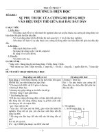 Giáo án vật lý 9 đến tuần 35 (đầy đủ)