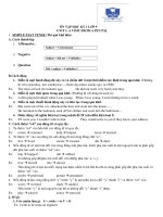 ÔN TẬP HỌC KY 1 - HOT