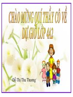 hiếu thảo với ông bà cha mẹ (tiết 2)