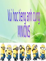 vui hoc tieng anh cung The MINIONS