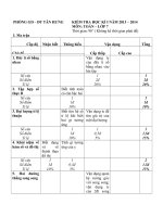 THCS Hung Ha - De thi HK1 toan 7