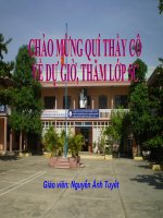 Luyện tập chung - Tiết 61