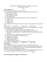 đề thi học kì 1 môn sử 11( năm học 13-14)