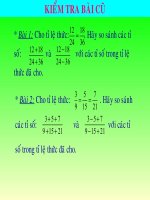 TINH CHAT CUA DAY TI SO BANG NHAU