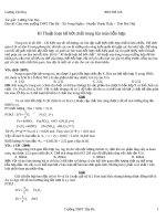 kĩ thuật giải bt hỗn hợp mới cực hay