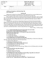 Đề kiểm tra Tiếng Việt học kì lớp 2_2013-2014