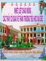 Toán lớp 2 thực hành xem lịch