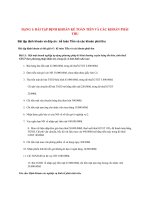 các dạng bài tập định khoản kế toán chủ yếu  tự học có đáp án