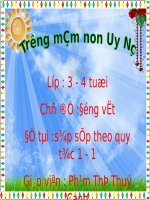 sap sep theo quy tac 1-1