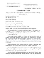 BẢN KIỂM ĐIỂM CÁ NHÂN (Kèm theo Hướng dẫn số 22 - HD/BTCTW, ngày 04  tháng 11 năm 2013 của Ban Tổ chức Trung ương)