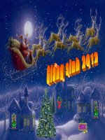 Chương trình tổ chức Giáng Sinh (cực hay)