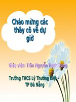 Tiết 28 bài 27 Tiêu hóa ở dạ dày