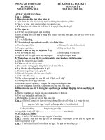 de kiem tra kỳ I GDCD 6