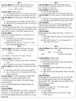 Ôn tập HK I Lớp 11