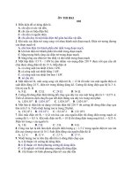 ôn thi hk1 vật lý 11, chương 23