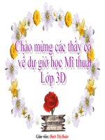 lớp 3- bài 9 vẽ chân dung