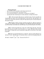 CÁC BÀI TOÁN THỰC TẾ - HAY HAY