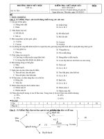 ĐỀ-ĐÁP KT TIẾT 18 - SINH 8