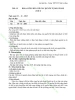 bài 6 tiết 3: Quyền tự do cơ bản của công dân