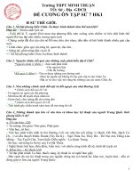 DE CUONG LICH SU 7 HK1 TONG HOP