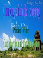 chương trình địa phương văn 8