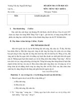 Đề kiểm tra cuối học kì I ( đầy đủ các môn)