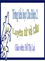 luyện từ và câu- đại từ