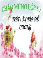 ôn tập sinh học 8