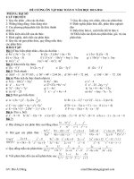 đề ôn hk1 toán 8