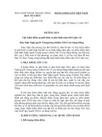 Hướng dẫn 22 của Ban Tổ chức TW