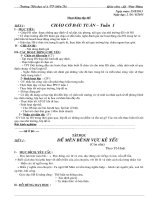 Giáo án tuần 1 - lớp 4