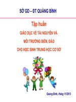 TẬP HUẤN BIỂN ĐẢO 11/2013