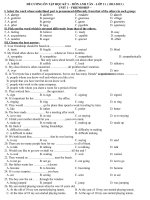 de cuong hk1 anhvan11 tung unit co phan tu luan