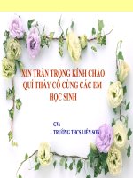 Hội giảng Tiết 54: Luyện nói: Thuyết minh về một thứ đồ dùng