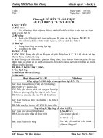 giáo án đại số 7 HKI