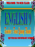 English 9 unit 5 leson 3( speak)