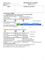 Kiem tra 1 tiet tin hoc (lan 2)