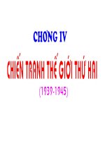Chiến tranh TG thứ 2