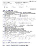 de thi hoc ki sinh hoc 11