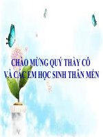 Ứng dụng thực tế các tỉ số lượng giác của góc nhọn.Thực hành ngoài trời