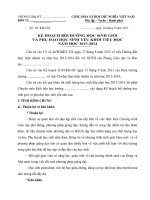 Bồi dưỡng & Phụ đạo học sinh