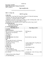 Giáo án tuần 14. Lớp 1B. Quỳnh