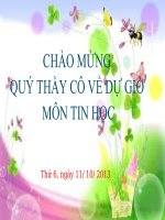 Sử dụng phần mềm Mario để luyện gõ phím