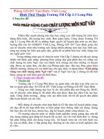 Chuyên đề Nâng cao chất môn NVa8n THCS