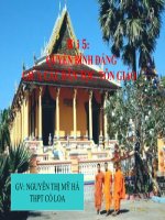 BÀI 5: QUYỀN  BÌNH ĐẲNG GIỮA CÁC DÂN TỘC, TÔN GIÁO