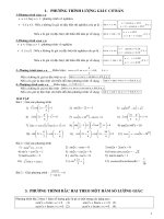 Đề cương ôn học kì 1 lớp 11