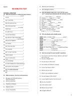 English Test for 12th Student
